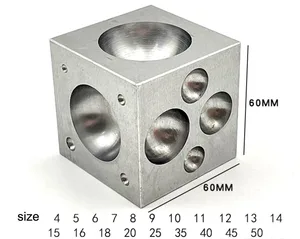 Bloque de dapas Professional Jeweler Metal Forming Tool para hacer joyas 12 mejores conjuntos de salto de ventas - №10