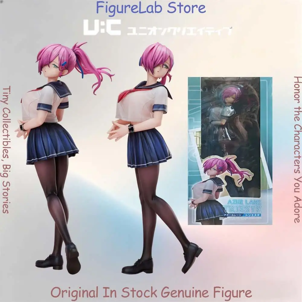 Official Genuine In Stock Unioncreative Trieste: Anticipated Bento Time? Figure Anime Azur Lane Model Boxed Toy
