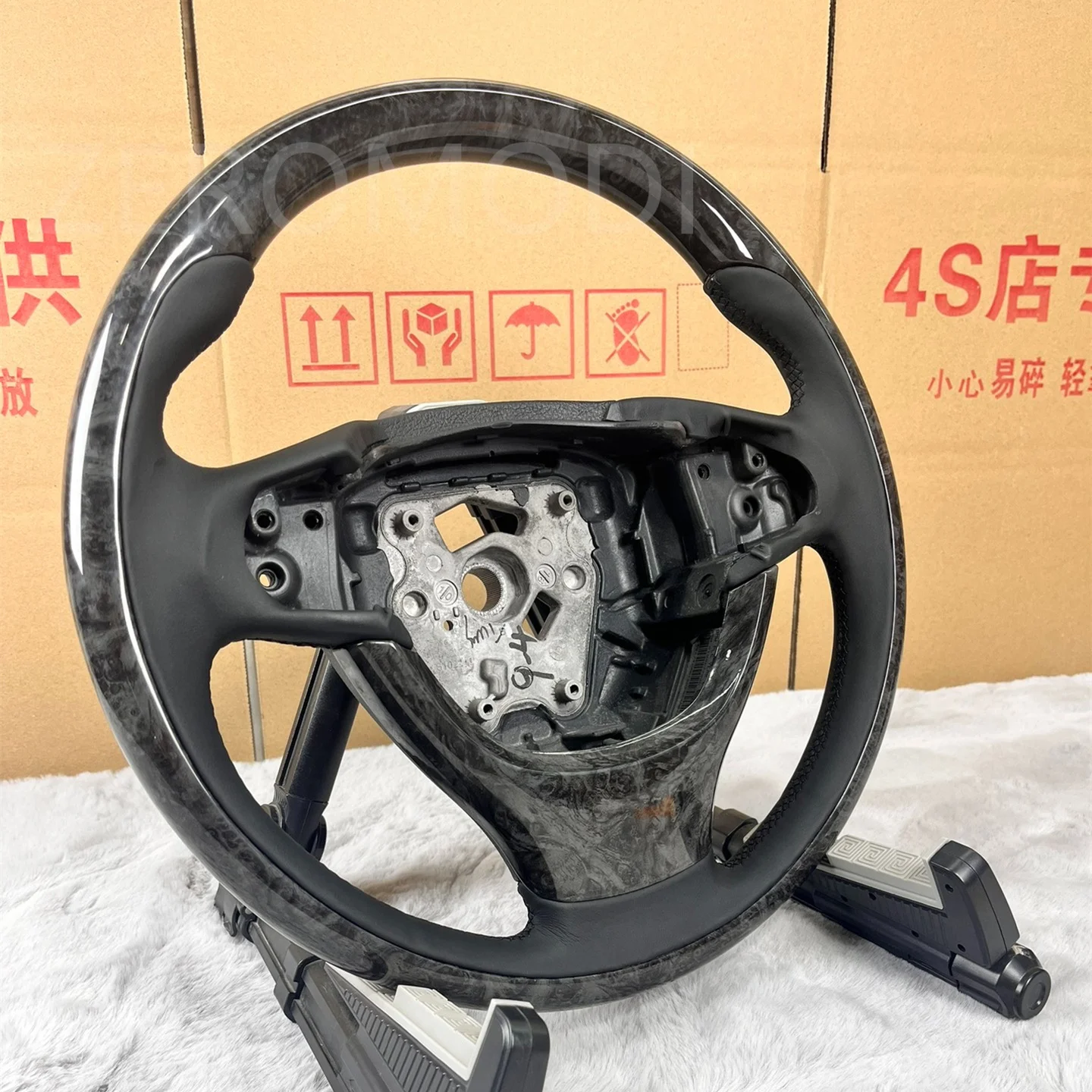 For BMW F01 F06 F02 F12 F07 F10 F11 Wood Steering Wheel Sport