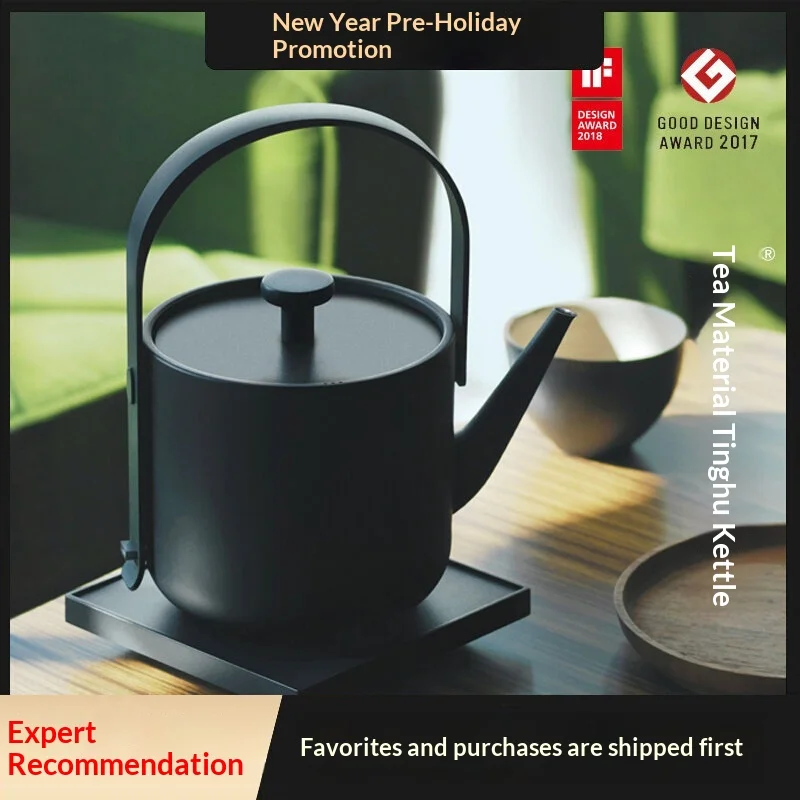 Stainless Steel T-55G Electric Kettle For Household Tea Brewing Automatic Mini Design With Fresh Handle