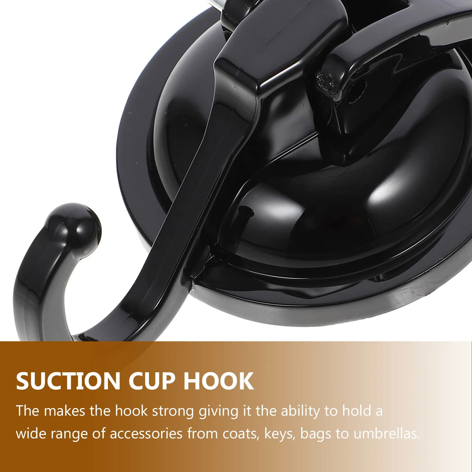 

Suction Cup Hook Reusable Strong Bearing Plastic Vacuum Suction Hook for Kitchen Bathroom Glass Wall Hanging Organizer