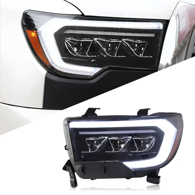 For Toyota Tundra/Sequoia Headlight LED Head Lamp Car Headlights