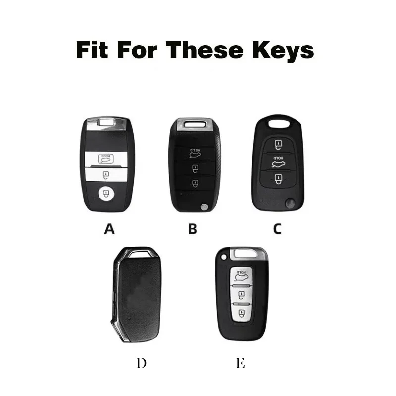 

Car Key Case For Hyundai I20 I30 Ix20 Ix35 Elantra Accent For Kia Sportage Rio 3 Soul Optima Ceed Pro K5 K2 Pride Shell Cover