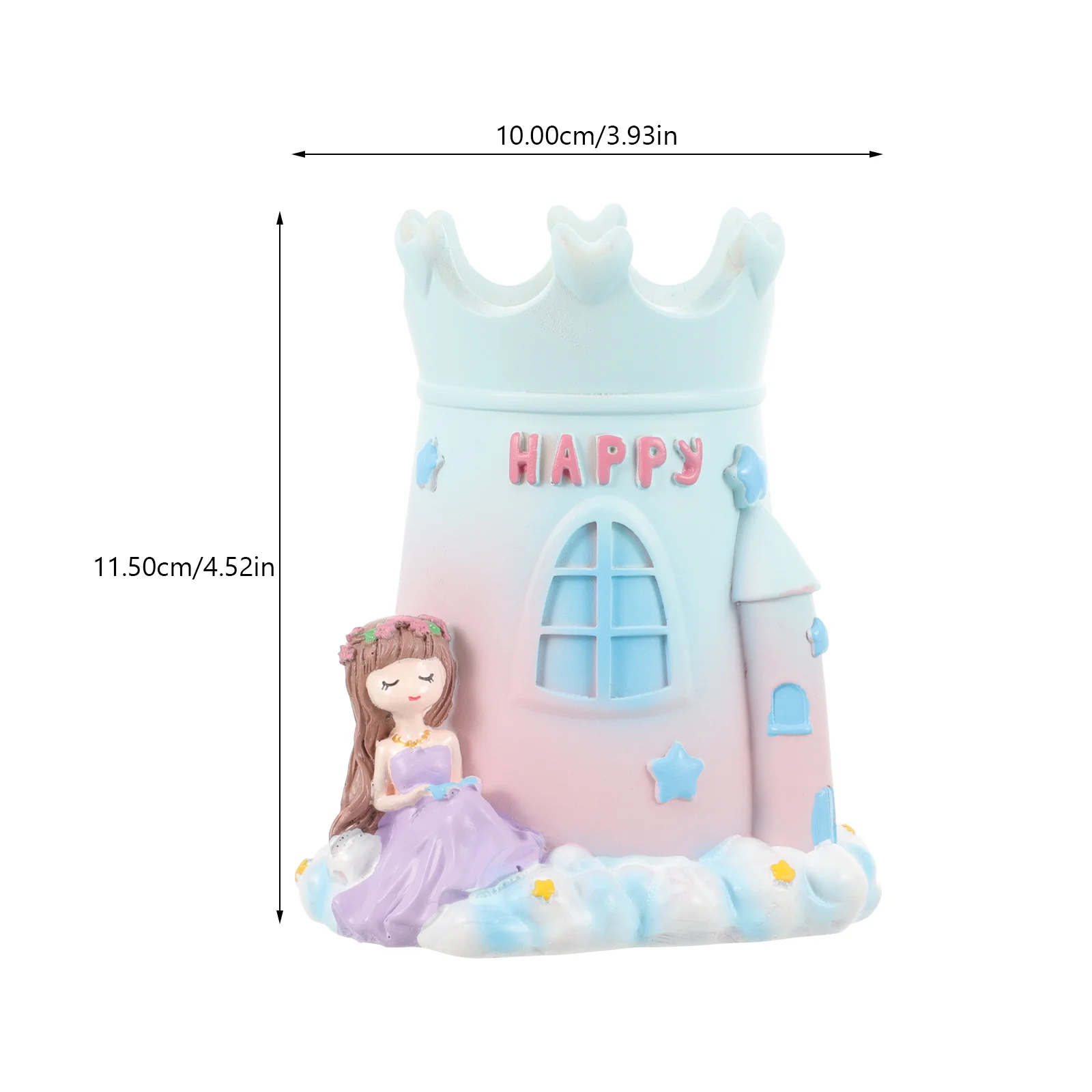 ที่ใส่ปากกาเรซิ่น ที่จัดระเบียบโต๊ะทำงาน สำหรับเก็บเครื่องเขียน อุปกรณ์ศิลปะ ของใช้บนโต๊ะทำงาน