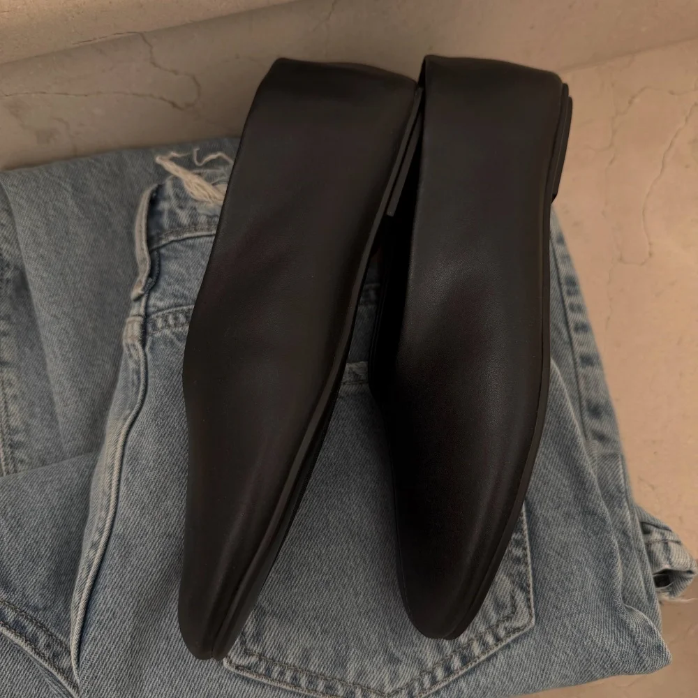 Women’s Genuine Leather Platform Loafers - Round Toe Flats
