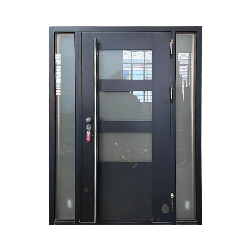 Best Selling Low Price Modern Outdoor Residential Soundproof Doors House Steel Doors