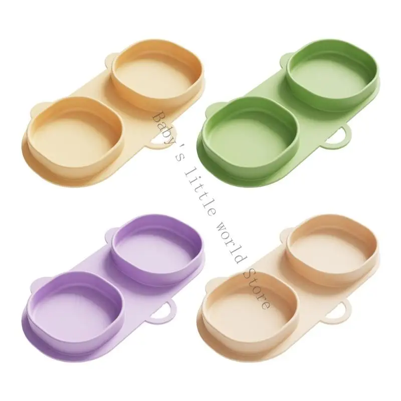 

Готовый к путешествиям контейнер для детского питания, устойчивая к разливу складная силиконовая посуда B2EB