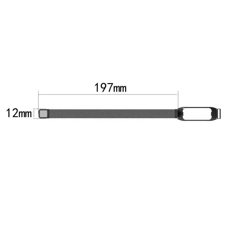 Correa in acciaio inossidabile per Samsung Galaxy Fit2 R220 cinturino in metallo con anello magnetico di ricambio per orologio da polso per Galaxy Fit 2