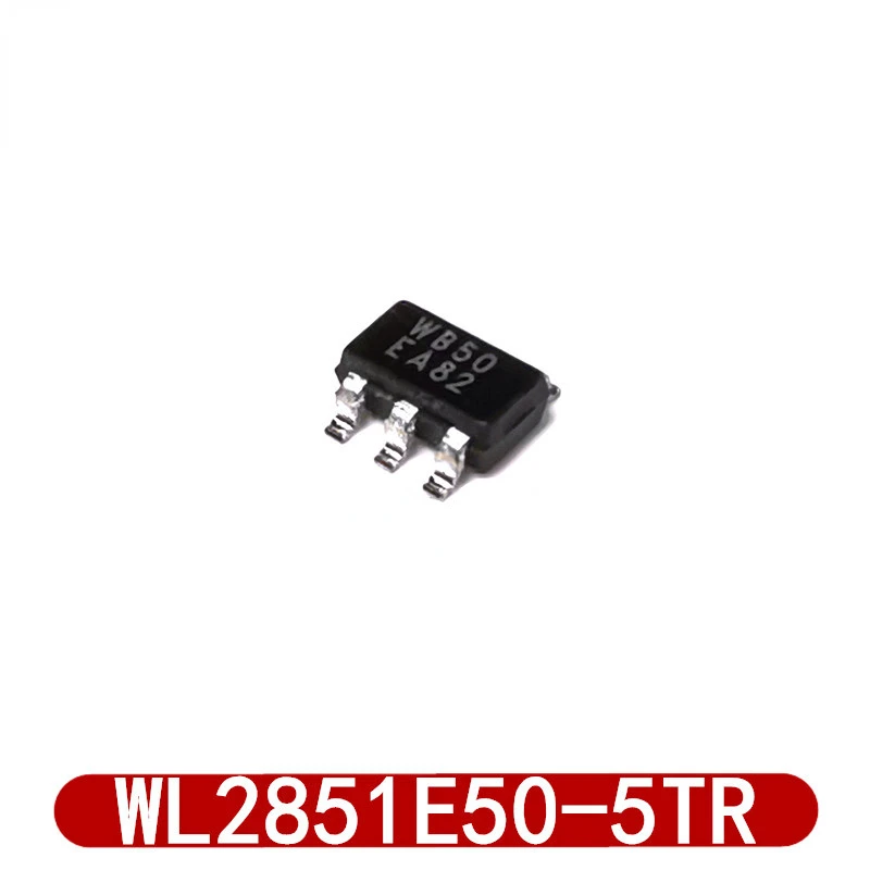 (50piece) WL2851E50-5/TR  WL2851E50  Silk Screen  WB50  LDO SOT23-5  Provide One-Stop Bom Distribution Order Spot Supply