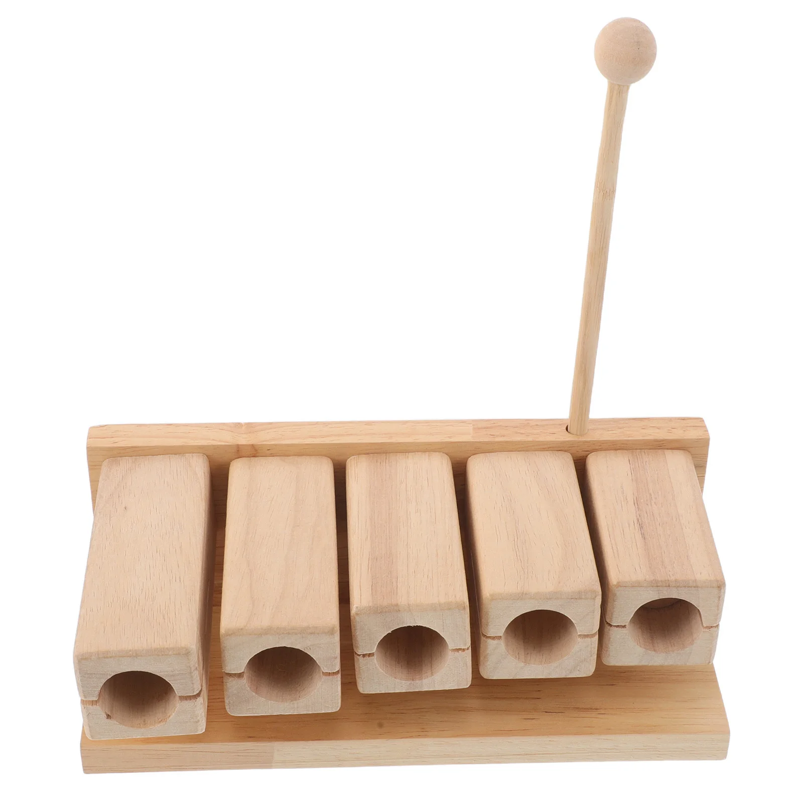 

5 Tones Wooden Percussion Block Musical Instrument Childfriendly Montessori Orff Preschool Learning Rhythm Music Education