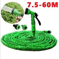 Magic automatic telescopic pipe garden water pipe flushing truck sprinkler watering hose household flushing spray gun