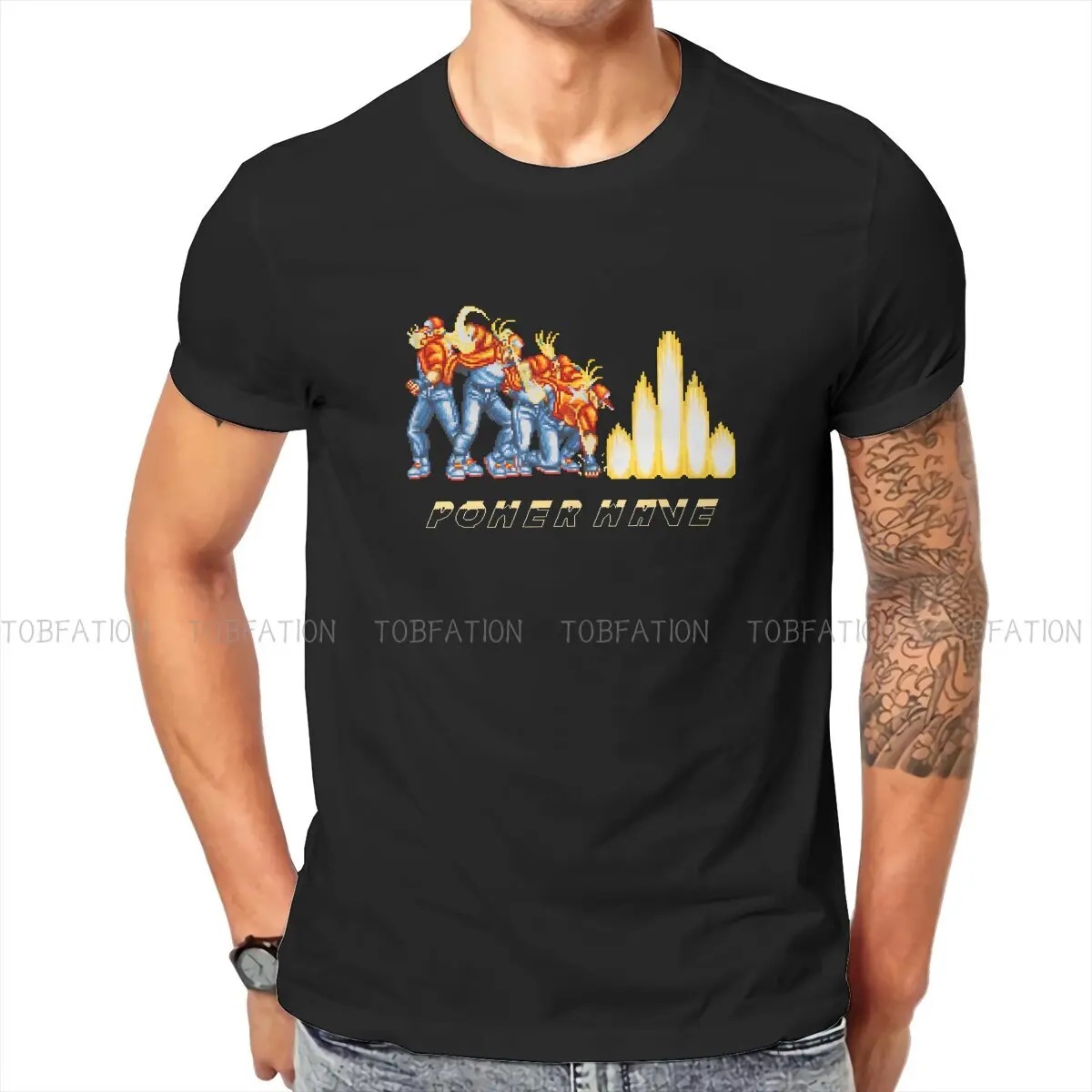 Power Wave  Special TShirt The King of Fighters Game Leisure T Shirt Hot Sale T-shirt For Adult