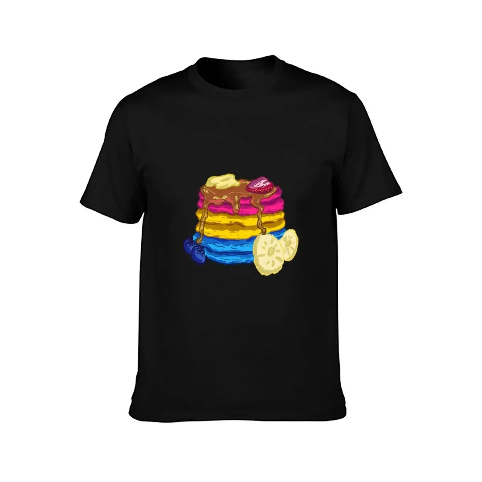 Pan-Cake T-Shirt oversize t-shirts man Luxury man tops T-shirts man funny t shirts men