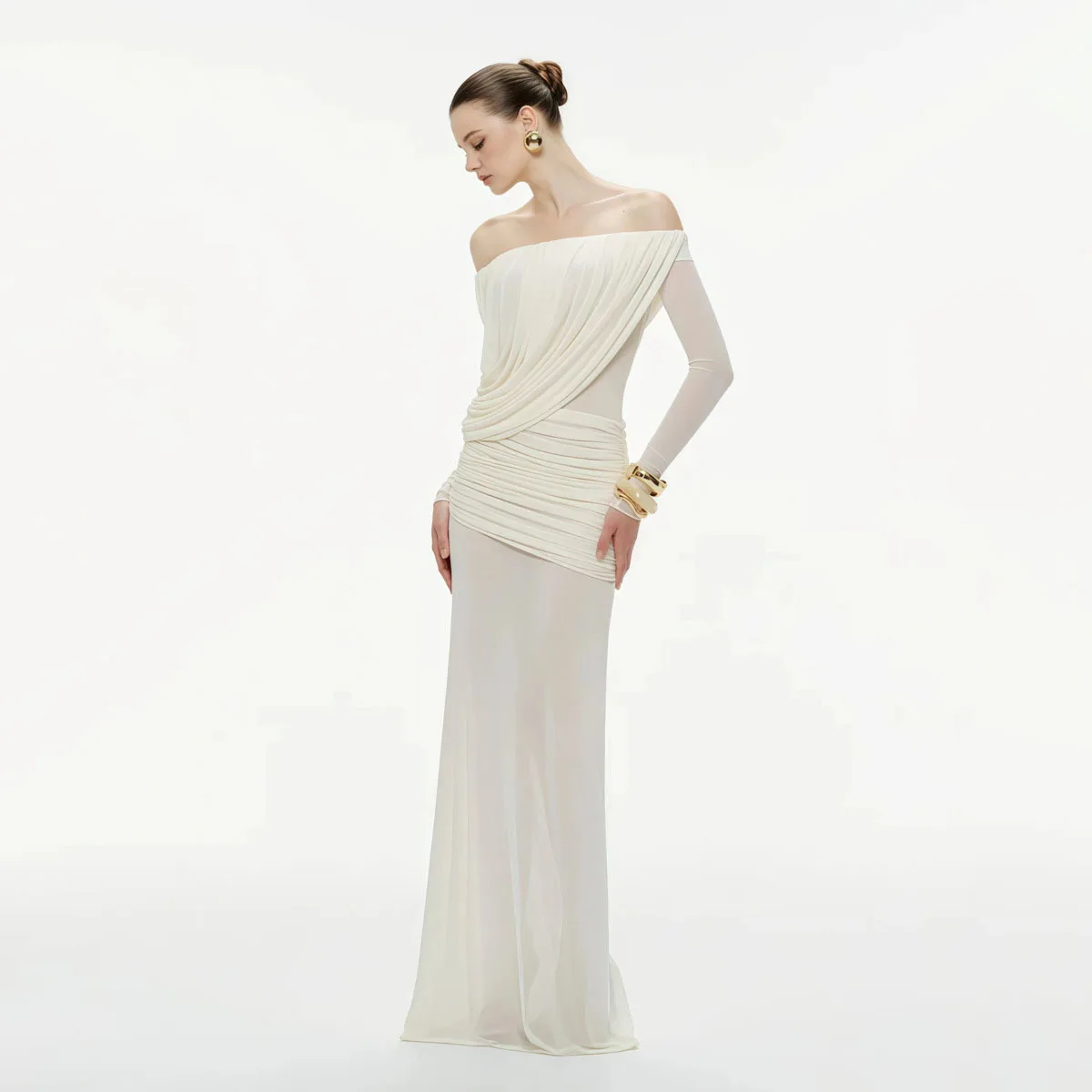 KWTX-vestido de fiesta de noche largo sin tirantes para mujer, vestido Sexy de diseñador, moda Formal de alta gama para primavera y verano, novedad de 2026