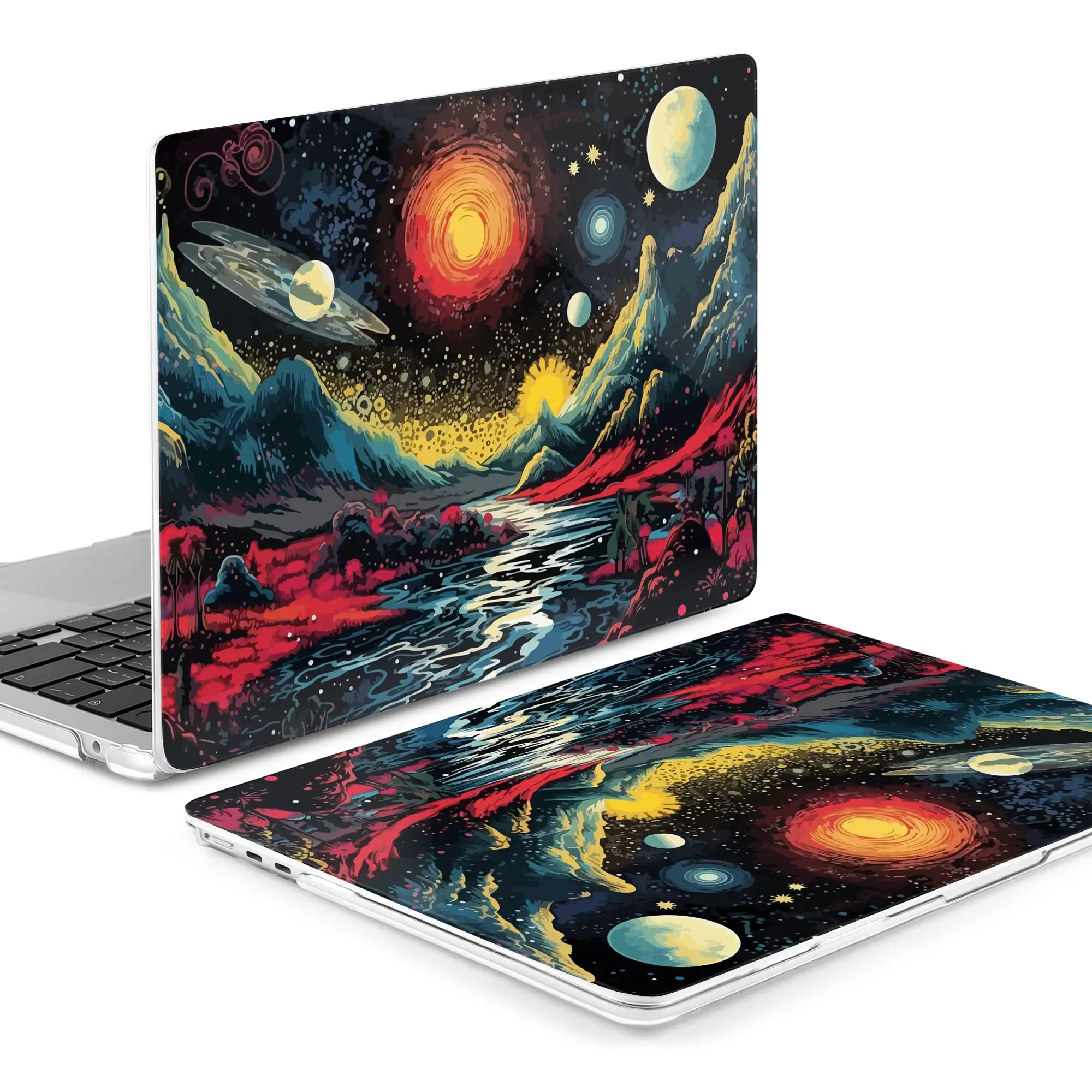 

for Macbook Pro 14 16 M3 A2991 2918 A2992 2023 M2 Air 15 Case for Air 13.6 2022 Pro 13 inch Case for M1 Air 13 A2337 Hard Shell