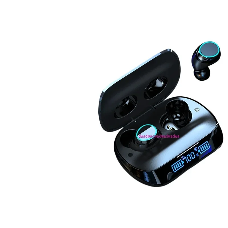 Bluetooth headset new high sound quality true wireless noise reduction heavy bass super long standby