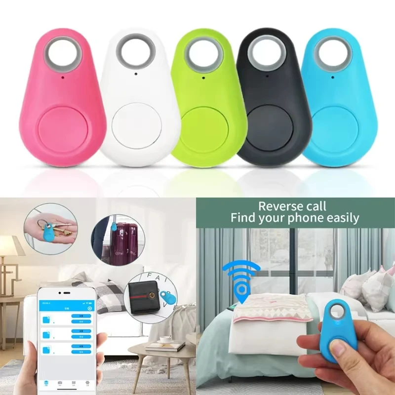 XIAOMI Anti-lost Whistle Key Finder Wireless Alarm Smart Tag Key Locator Keychain Tracker Whistle Sound LED Light Things Tracker