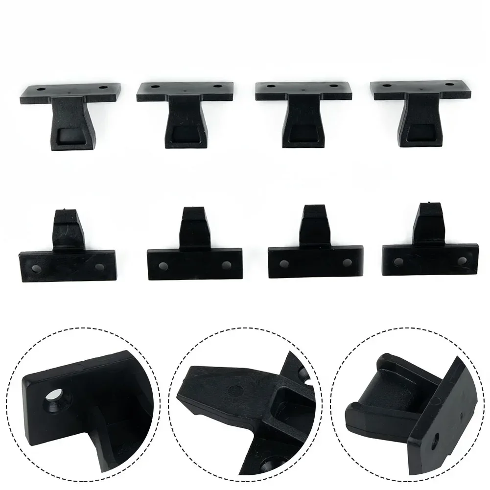 Clips Bracket Press Fit Push In Plastic Plinth 20kg 4 Pack Fasteners Fittings High Quality Materials Kitchen Panel