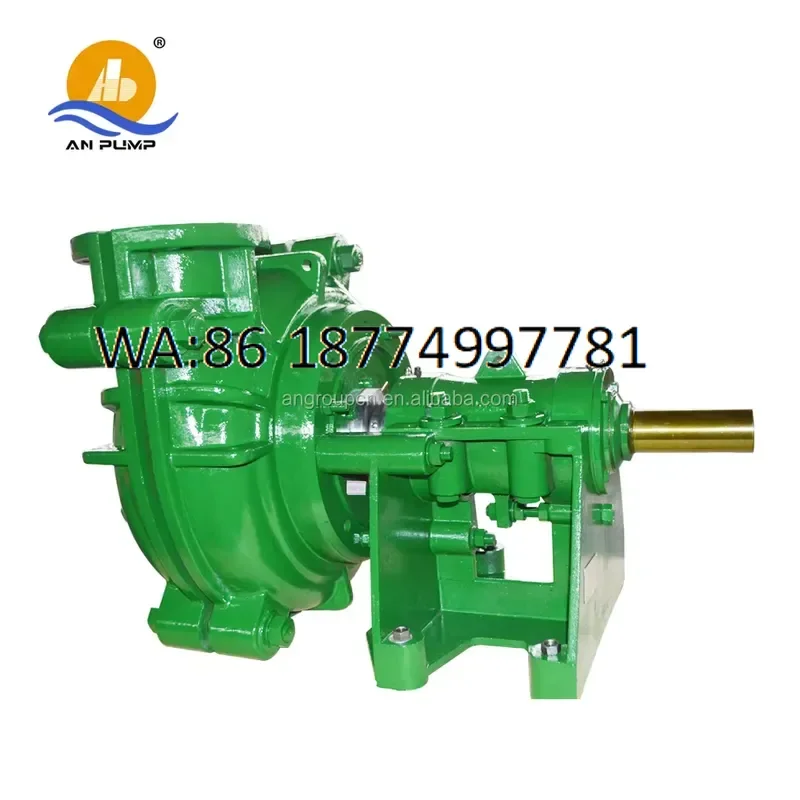 custom High Pressure Anti-Wear Slurry Salt Single-Stage Alloy Centrifugal Pump for Mining Industry Powered 3-Year