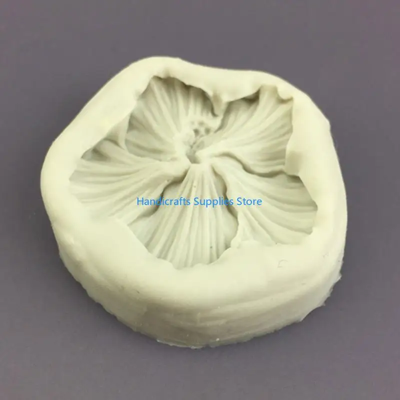 R1wa hibiscus على شكل قوالب DIY فندان قوالب الشوكولاتة تزيين الأدوات السيليكون مادة مصنوعة يدويا