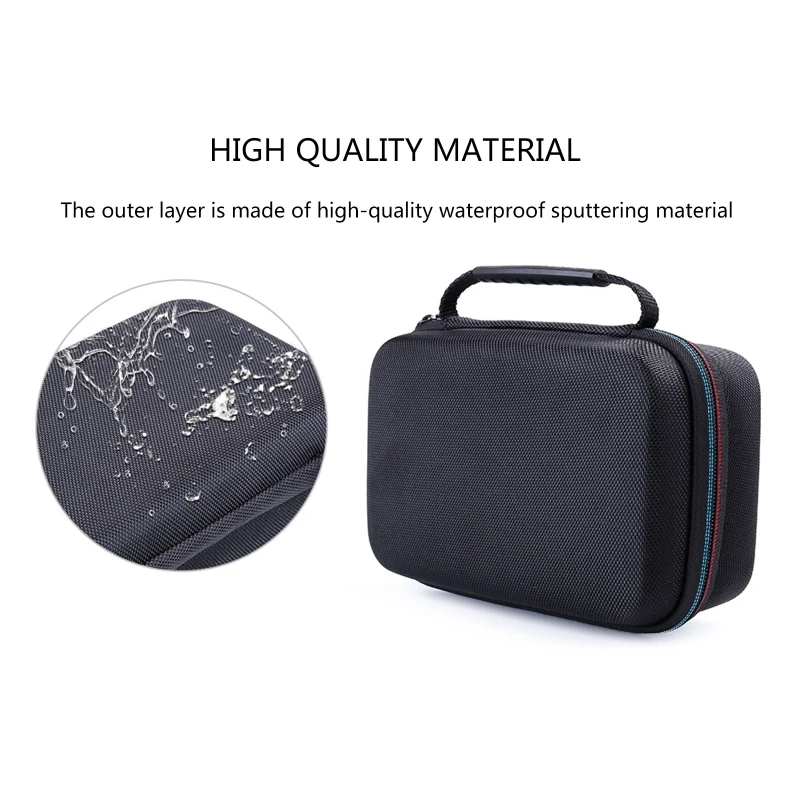 Hard Carrying for Case Digital Multimeter Protective Travel Storage Bag Eva & Oxford Made Fitting for F117C/F115C Drosphip