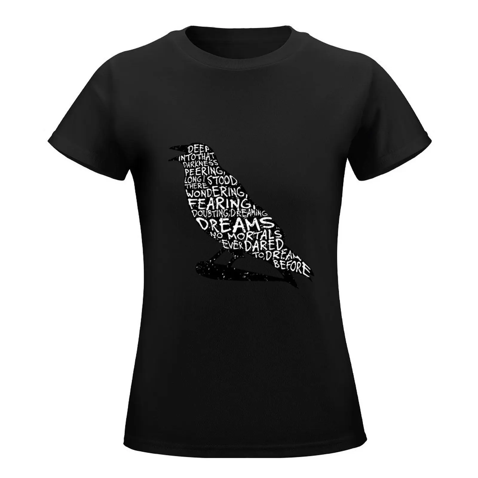 Quoth the Raven T-Shirt aesthetic clothes graphics western t shirts for Women