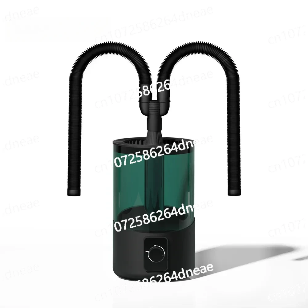 

Pet Plant Adjustable Mist Volume Household Silent Humidifier Crawling Pet Humidifier Rainforest Atomizer With Hose Dual Head