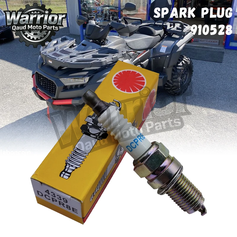 910528 SPARK PLUG DCPR8E,FOR TGB BLADE 600LT 600LTX 600SE T3B 1000LTX MAX E5 E2 TARGET 600 E4,QUAD PARTS