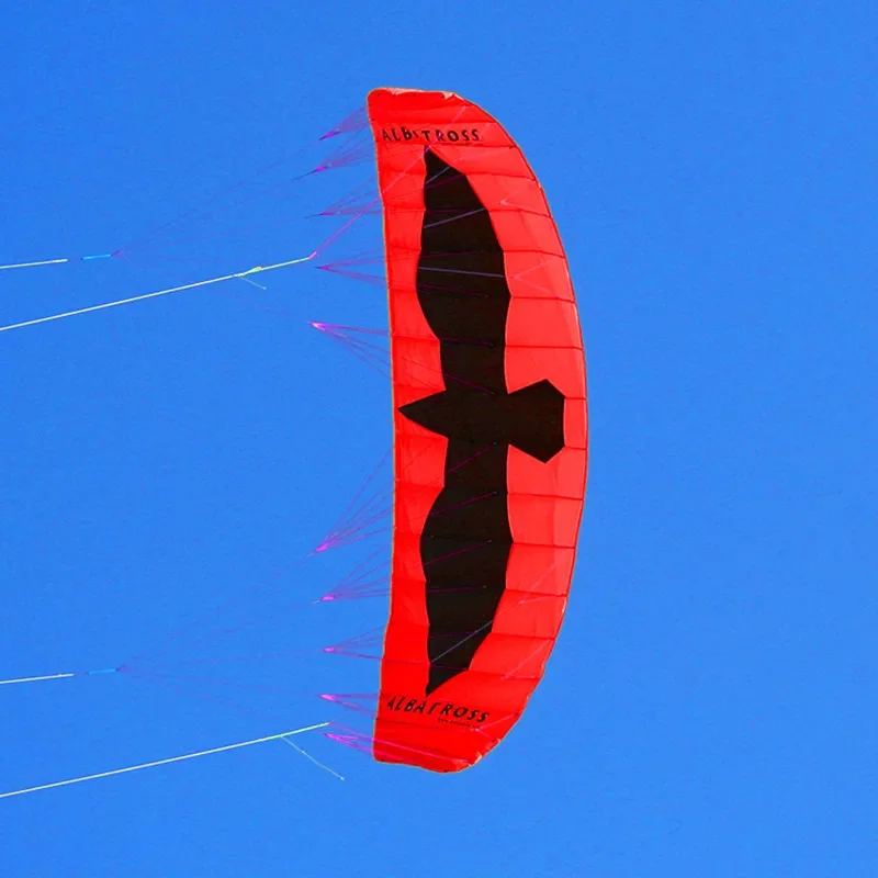5m2 grande quad line power kite para adultosnylon tecido jouer mostrar pipa gigante jogos ao ar livre pipa surf power kite dragon fly diversão