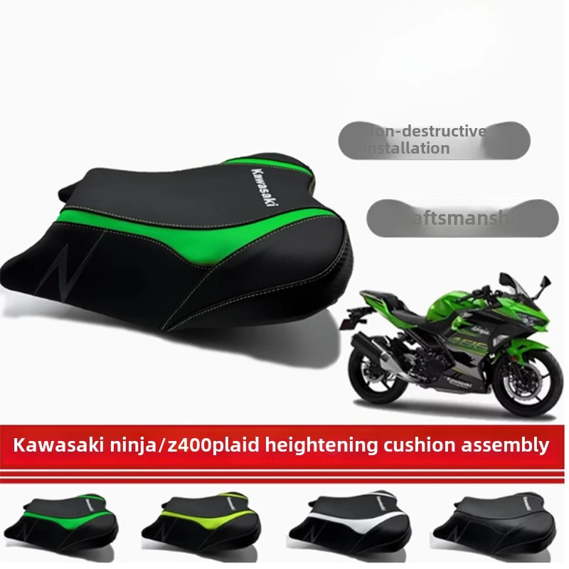 Motorcycle Seat for Kawasaki Ninja 400 Z400 18-24years Rise 3cm Cushion Modification Upgrade Comfortable Soft Shock Absorption