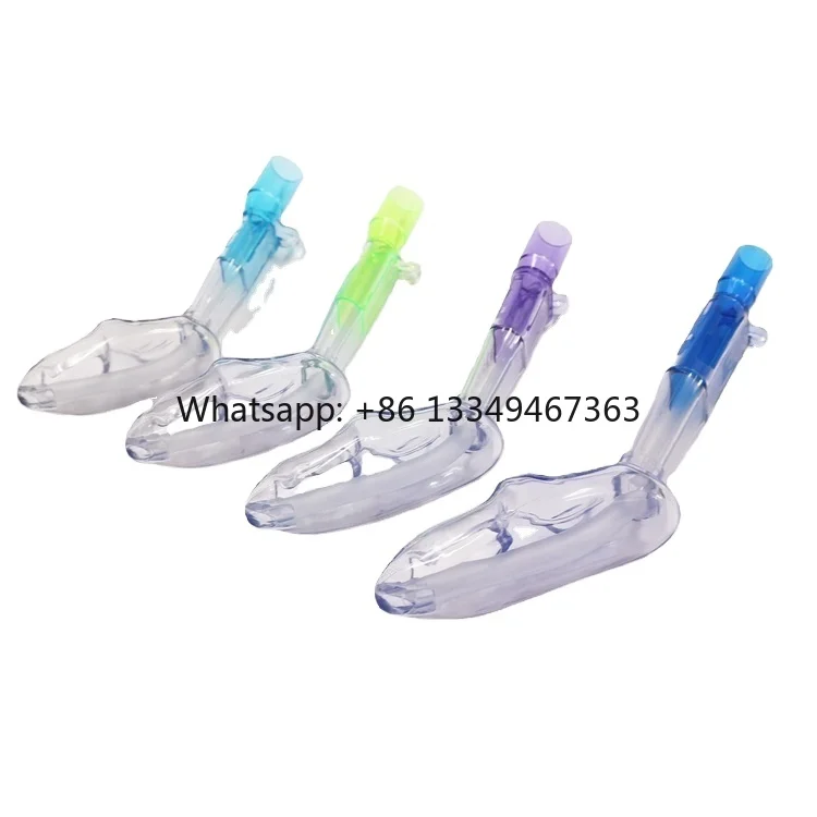 

FUSHAN Disposable PVC Double Lumen Non-inflation Laryngeal Mask Airway fast shiiping