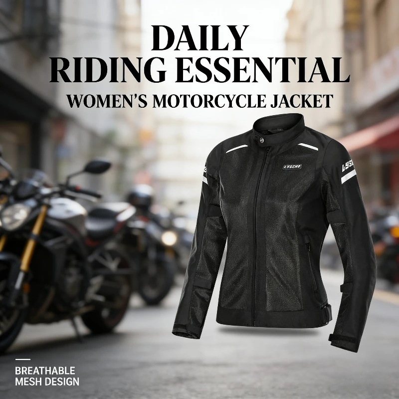 

Женская мотоциклетная куртка с сертификацией CE2, всепогодная, ветрозащитная, противоударная, приталенного кроя, износостойкая экипировка для мотоциклистов