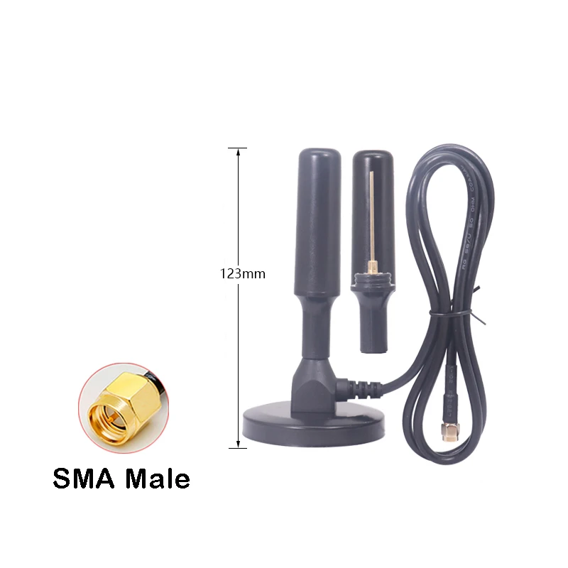 868MHz 915MHz outdoor omnidirectional suction cup antenna waterproof 800-960MHz 15dbi gain sma male connector Car walkie talkie