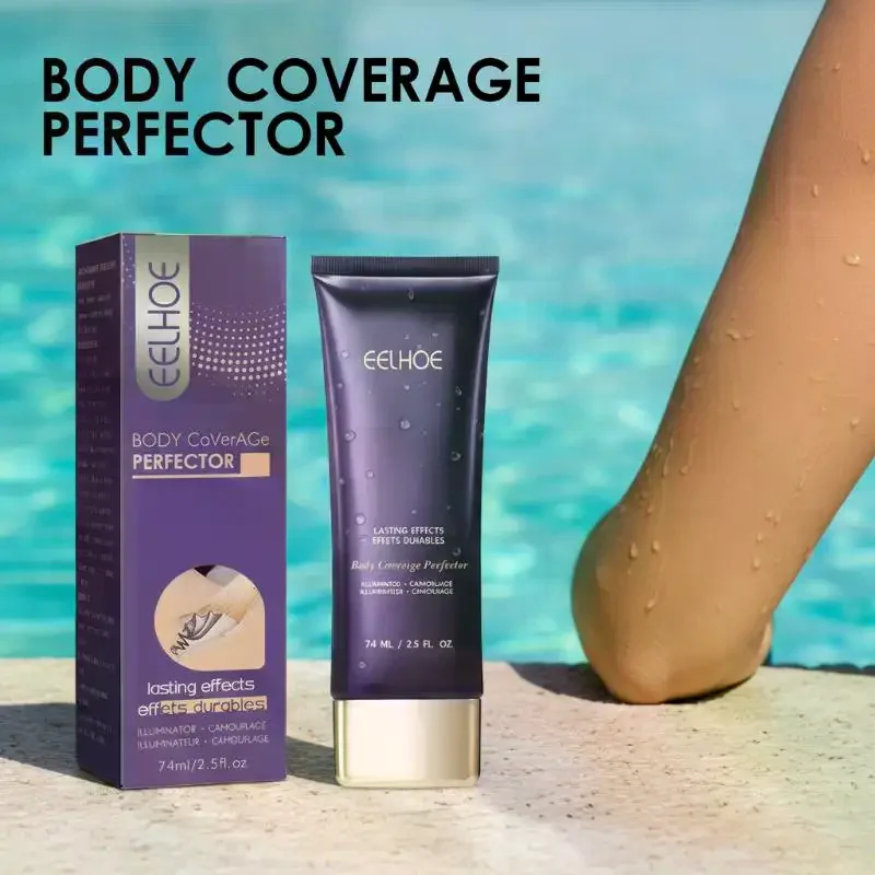 Tattoo moisturizing whitening concealer and repair cream and invisible concealer are used to cover body tattoo scars