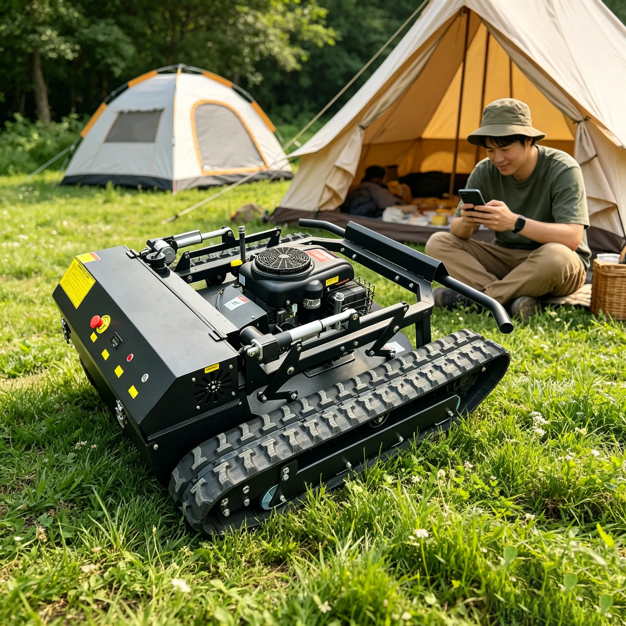 

Efficient customized remote control lawn mower, suitable for home garden, courtyard, slope and lawn care