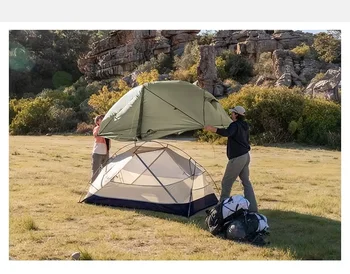 Naturehike Mongar 2 UL/PRO/Base Tent Camping 1-3 Person Tent Outdoor Travel 15D Waterproof Ultralight Backpacking Shelter Tent 32
