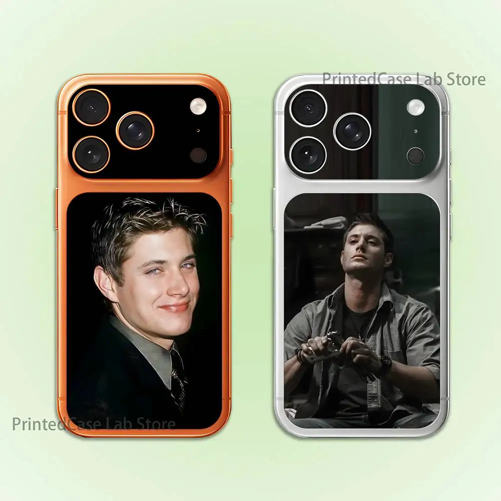 Jensen Ackles D-Dean W-Wincheste Full Screen Protective Film For iphone 17,18 Pro Max Lens Protector Back Films Phone