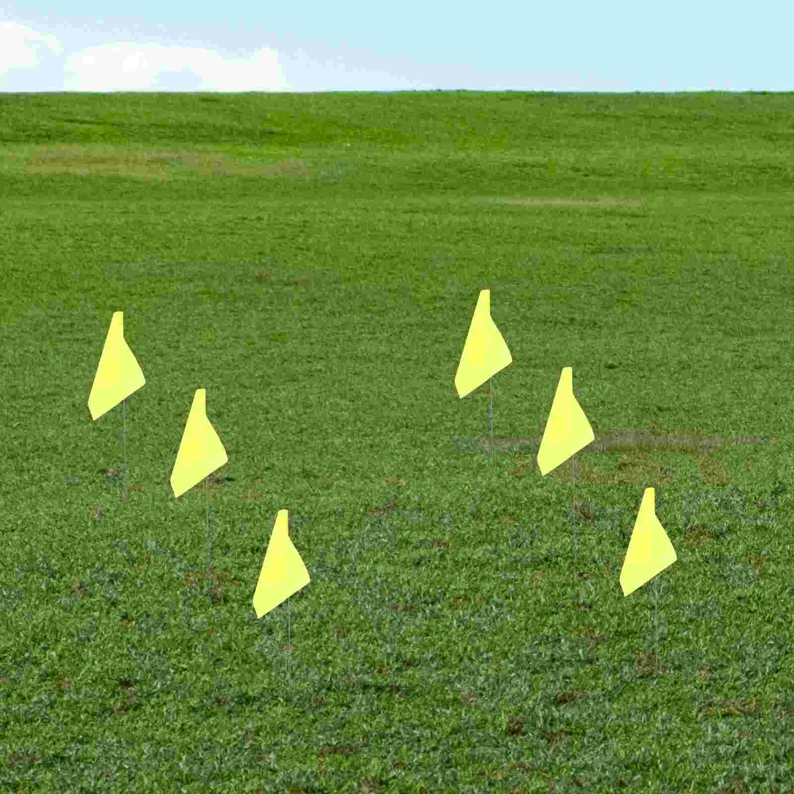 庭の芝生の旗,庭の備品,散水信号のマーキング,トレーニング用の測量機器,50個