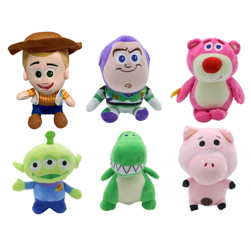 

Cute Woody Buzz Lightyear Plush Toy Lovely Stuffed Anime Jessie Plushies Cartoon Doll Home Decor For Friend's Xmas Day Gifts