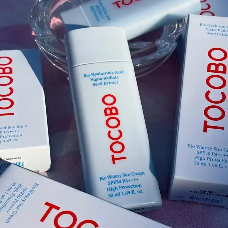 Nuevo TOCOBO Corea protector solar Control de aceite refrescante ligero lubricante hidratante brillo