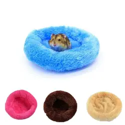 L Size Pet Cage for Hamster Accessories Dog Cat Bed Mouse Cotton House Small Animal Nest Winter Warm Sofa Sleeping Bag Mat