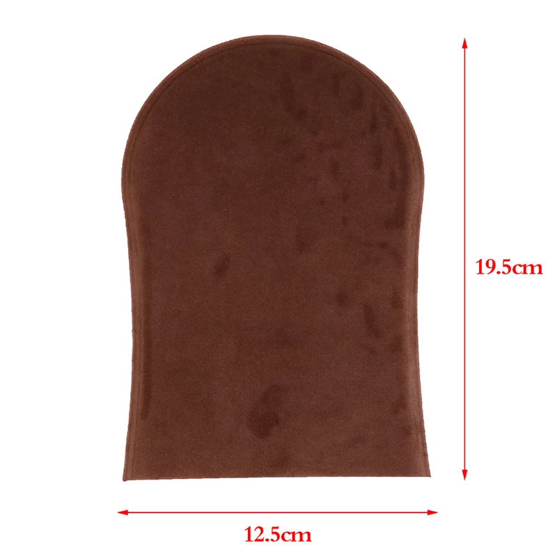 Reusable Back Tan Applicator Glove Exfoliating Tan Removal Mitt Self Tanning Body Face Bath Cleaning Soft Glove view 6