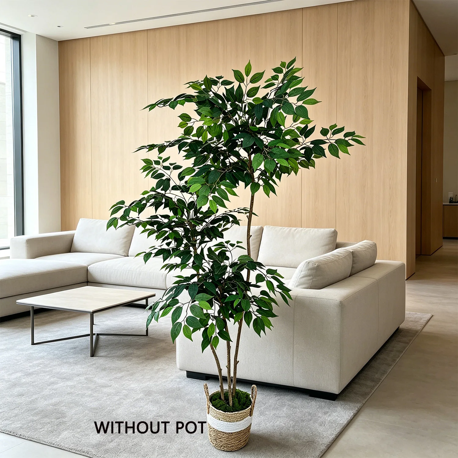 ต้นไทรจำลอง ขนาด 70-190 ซม. ต้ - Ficus Lyrata Tree บทวิจารณ์และราคา
