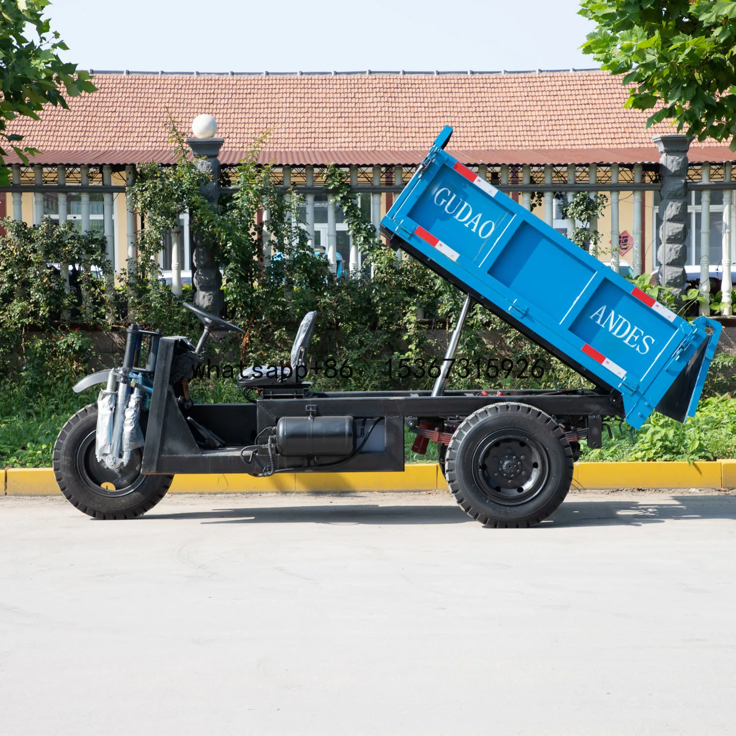 motorized farm electric tricycle motorized tricycle 3000w 60v Electric Tricycle  electric vehicle Made in China