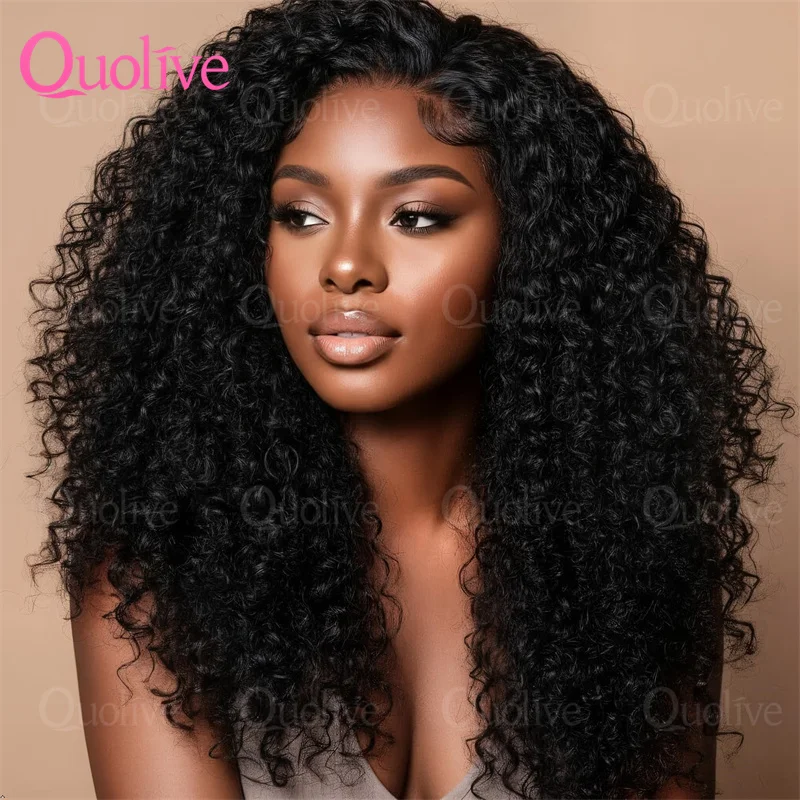 

30 inch Half Wigs Human Hair Flip Over Afro Curly Wigs Kinky Curly Glueless Wear And Go Seamless Beginner Friendly 3In1 Half Wig