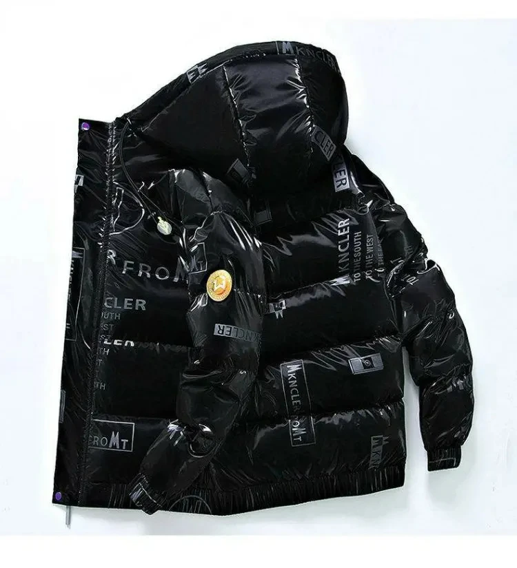 High-grade down jacket men thin autumn winter 2024 new fashion brand short Korean version thick winter coat