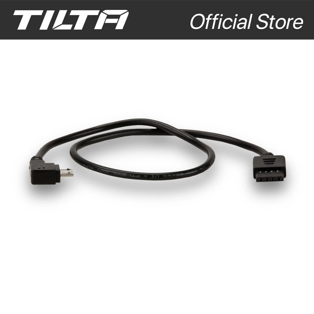 TILTA WLC-T04-PC Nucleus-N Micro USB to Micro USB Nano Motor Power Cable & WLC-T04-PC-RNS Micro USB to Ronin-S 12V Power Cable