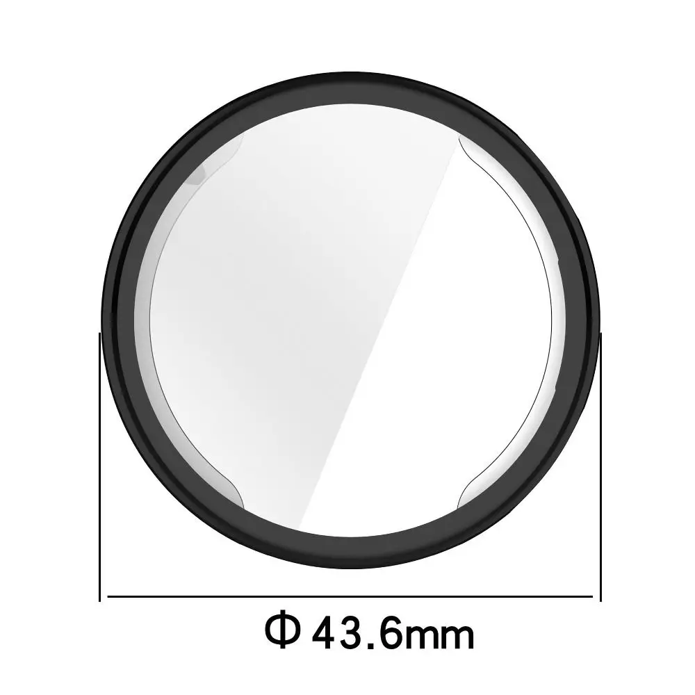 New TPU Protective Case Full Protection Bumper Screen Protector Anti-scratch Cover Shell for Watch GT 6 Smart Watch Accessories