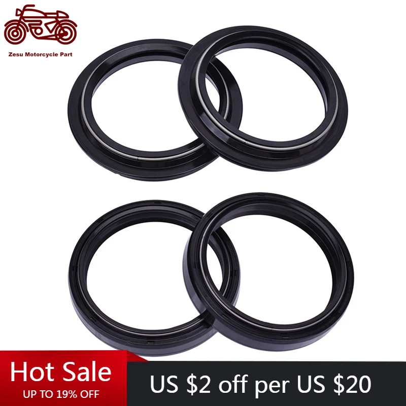 

48x58x9.5/11.5 48X58 Motorcycle Front Fork Damper Shock Dust Absorber Oil Seal For Yamaha YZ125 WR250F WR450F 2005-15 YZ450F-S T