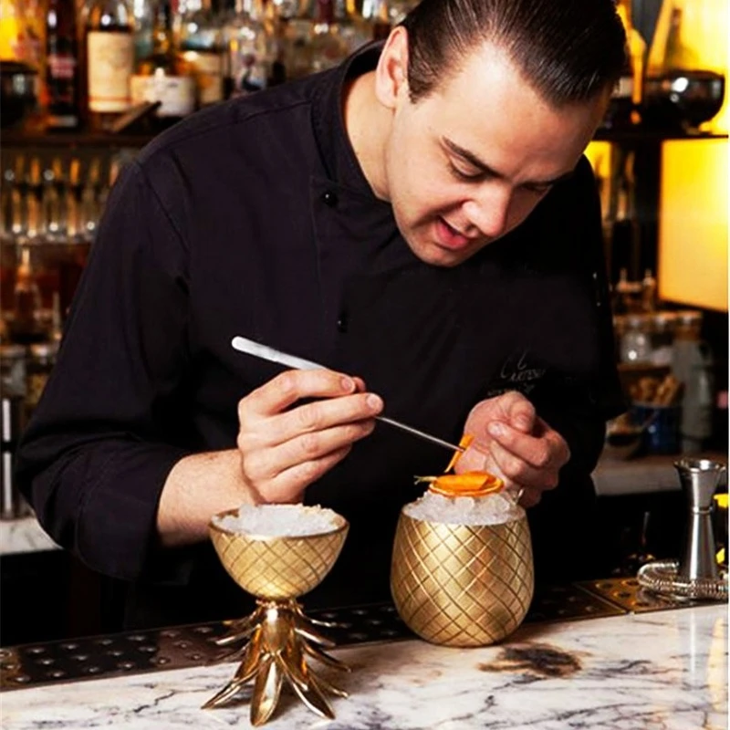 400 مللي/550 مللي/900 مللي الأناناس القدح موسكو البغل أكواب النحاس كوب معدني كوب بيرة ستانلس ستيل النبيذ فنجان القهوة